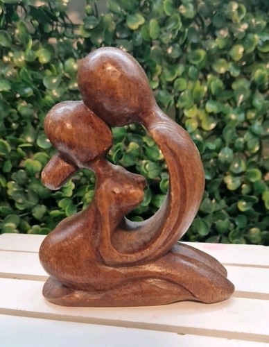 Wooden sculpture figurine - wooden,