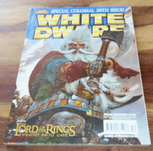 The white dwarf magazine issue - dwarf,
