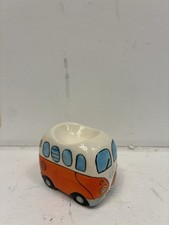 VW Camper Van Egg Cup Orange