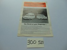 USED 1970's CAR SALES LEAFLET FORD TRANSIT MOTORHOME CARAVAN OXLEY COACHCRAFT