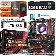 AMD Ryzen 7 3800X + 32GB RAM +