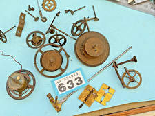 Antique Vieanna clock movement wheels gears parts for spares restoration spares