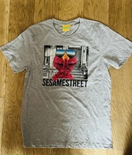 Sesame Street Elmo Tshirt Grey