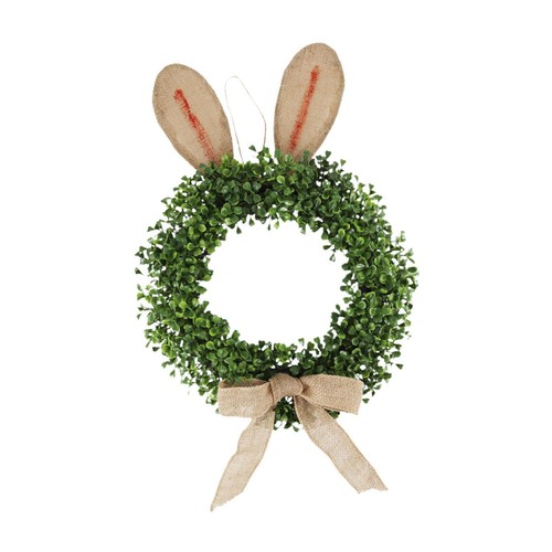 Front door wreath - front, ornament