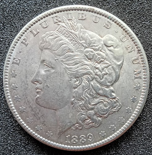 1889 silver american morgan - american,