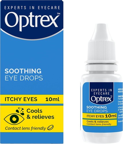 Optrex itchy eye drops - eye,