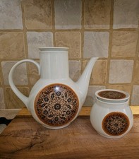  Noritake Dominica Coffee Pot 52 OZ & Coffee Pot Vintage Floral