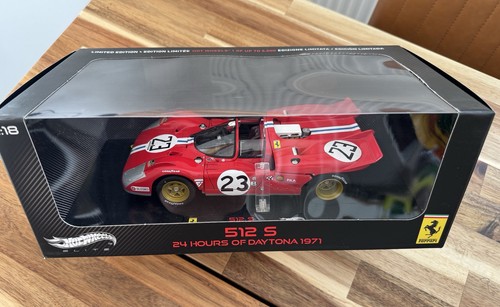 Hot wheels elite - ferrari, 512s