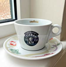 Lavazza Reserva Tierra Cappuccino Coffee Cup & Saucer Apulum Porcelain Italy
