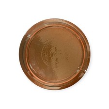 Chelsea Pottery Hand-Painted Muffin Dish – Butterfly & Floral Design c.1970s