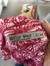 Designer Millie May Forever England - Button Front And Back Blouse 100% Cotton ￼