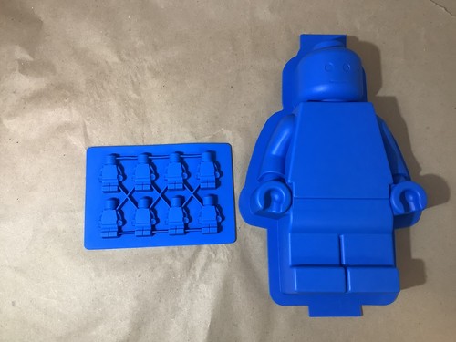 Lego blue silicone minifigures - lego,