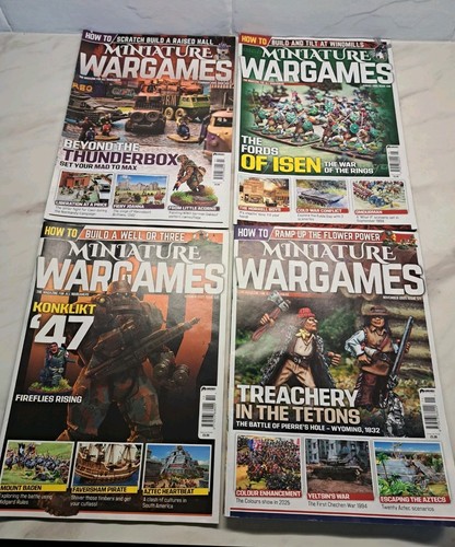 Miniature wargames magazine - miniature,