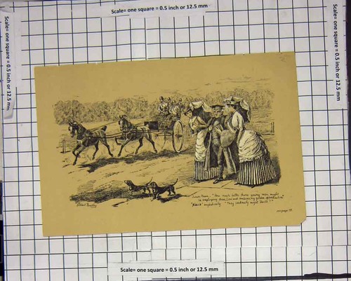 Original old antique - antique, print