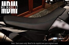 FITS KTM LC4 640 98-07 CUSTOM DUAL GRIP VINYL SEAT COVER DSG2 BLACK