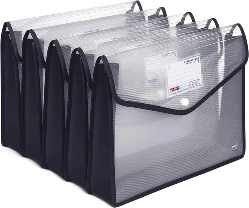 Pack plastic file folders - pack,