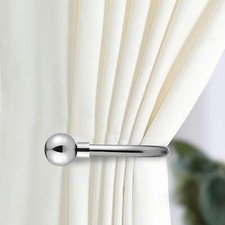 Metal Curtain Hold Backs x 2