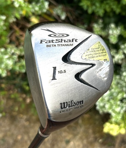Wilson deep red fat shaft - deep, fat-shaft