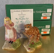 BESWICK DISNEY ALICE IN WONDERLAND  & CHESHIRE CAT LTD EDITION  CHINA PERFECT b