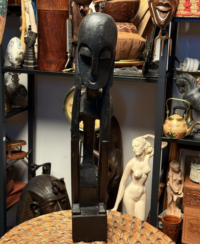 Hand carved african tribal - hand,