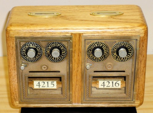 Post office box - office, coin