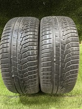2X 215 50R17 95V M+S  HANKOOK WINTER I CEPT EVO 2 4MM TRADE PART WORN TIRE 2018
