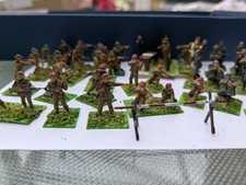 Airfix 1/72 Scale WW2 Toy Soldiers Painted including paratroopers Staff officers