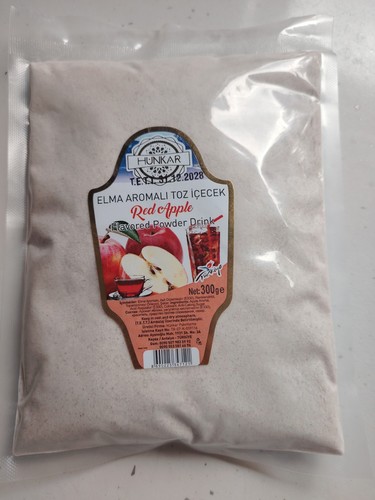 Red apple powder mix - apple,