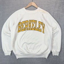 Vintage UC Berkeley Cal Golden Bears Crewneck Sweatshirt Hanes Adult Large Y2K
