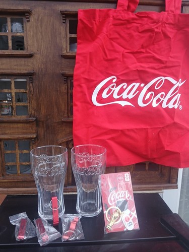 Coca cola glasses clear - 2,