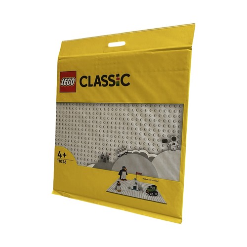 Lego classic white baseplate - lego:,