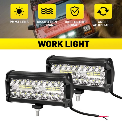 7inch led work - bar, flood