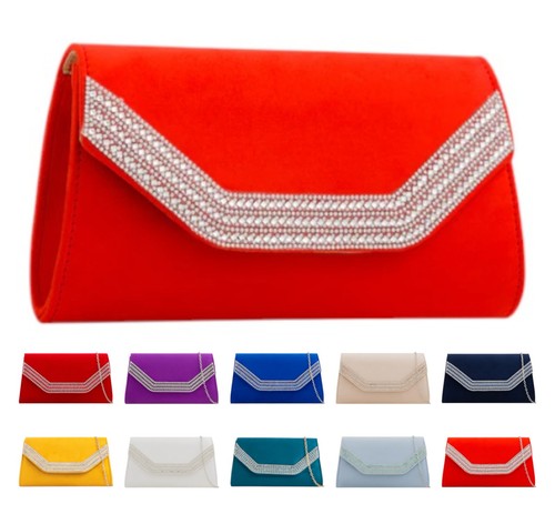 Women diamante trim suede - trim,
