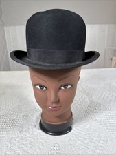 Dunn & Co Bowler Hat Black English Made