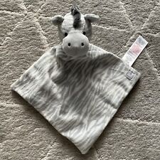 Tesco F&F Baby Boys Grey Zebra Comforter Blanket/Dou Dou/Soft Toy Giraffe