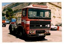 Malta Lorry Truck Photo - Zombor Transport FBE485 - ERF Tractor Unit - Valletta