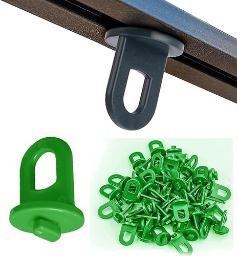 Green house twist - clips, 100