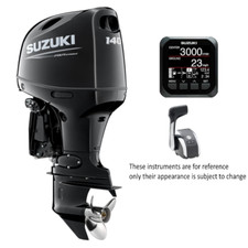 SUZUKI DF 140 BGTX HP 4 Stroke Outboard Boat Motor X LONG Electric R/C PT FBW