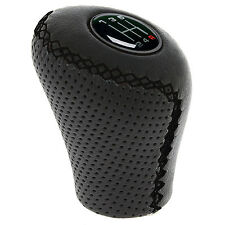 Sumex Race Sport Lift Up Reverse Leather Gear Stick Knob - Classic Black Stitch