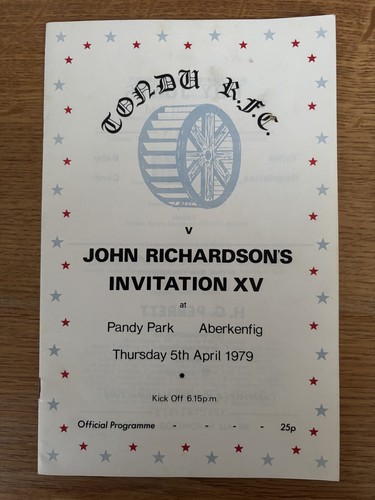 Tondu john richardson s - tondu, richardson’s