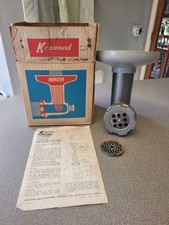 Kenwood Chef A789 Mincer Silver With Light Grey Hopper Fully Restored/Tested