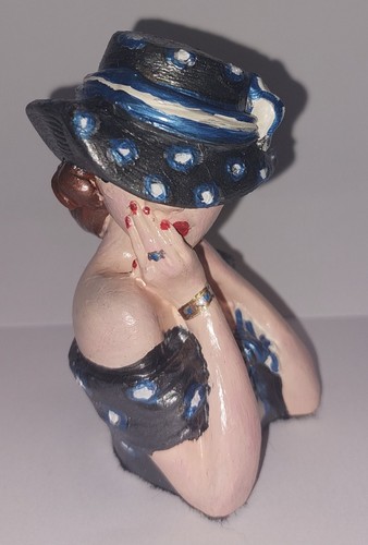 Woman bust figurine 1940 - figurine, 1940's