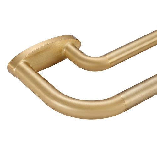 Double curtain rods warm - rods,