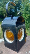 ABBIRKO  Railway Road Lamp Hazzard Signal Light Man Cave Den