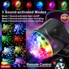 LED Party Disco Ball Light 10W RGB Rotating Stage DJ Club Lamp Magic Effect