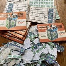 Green Shield Stamps Books Job Lot Loose Stamps And Books