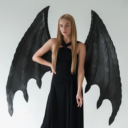 The dragon large black wings - the,