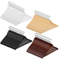 20 x Wooden Coat Hangers