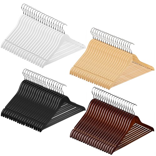 Wooden coat hangers - wooden,