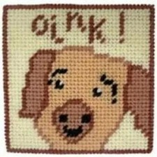Pig Mini Tapestry Starter Kit